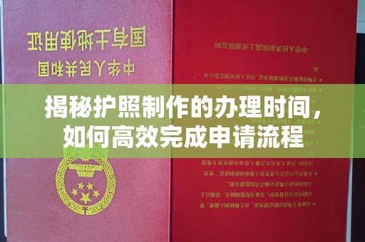 东乡族揭秘护照制作的办理时间，如何高效完成申请流程