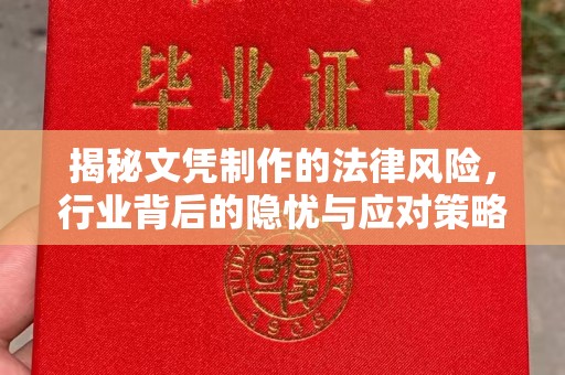 东乡族揭秘文凭制作的法律风险，行业背后的隐忧与应对策略