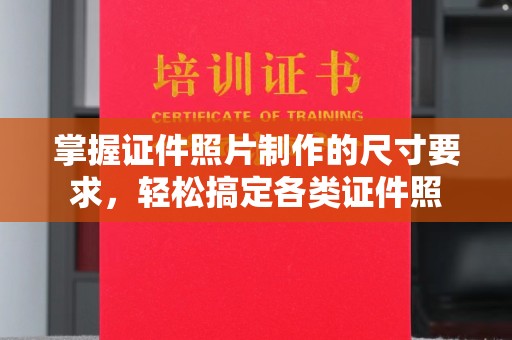 东乡族掌握证件照片制作的尺寸要求，轻松搞定各类证件照